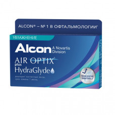 Air Optix plus HydraGlyde 3 шт